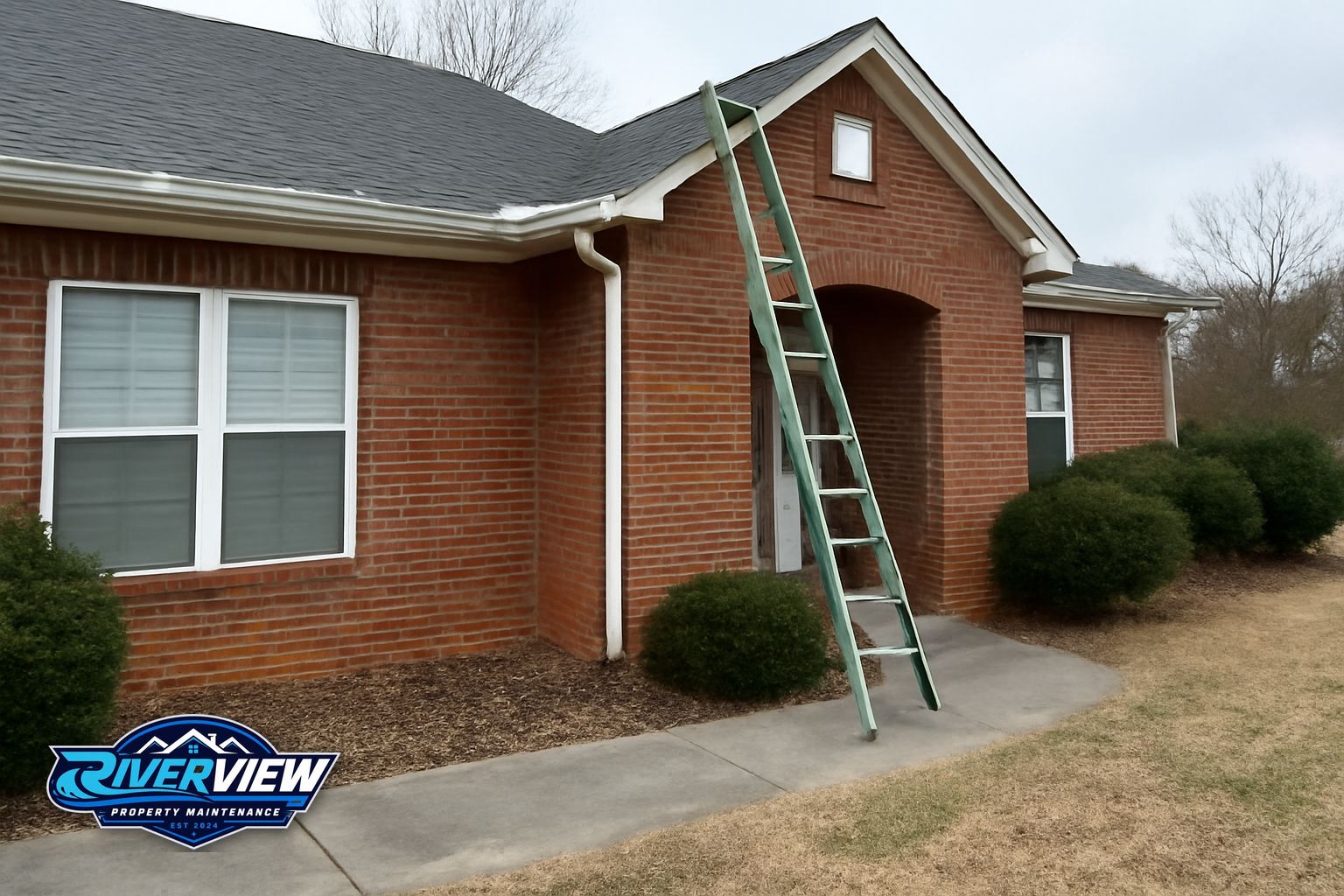 Property access relevant to holiday lighting installation