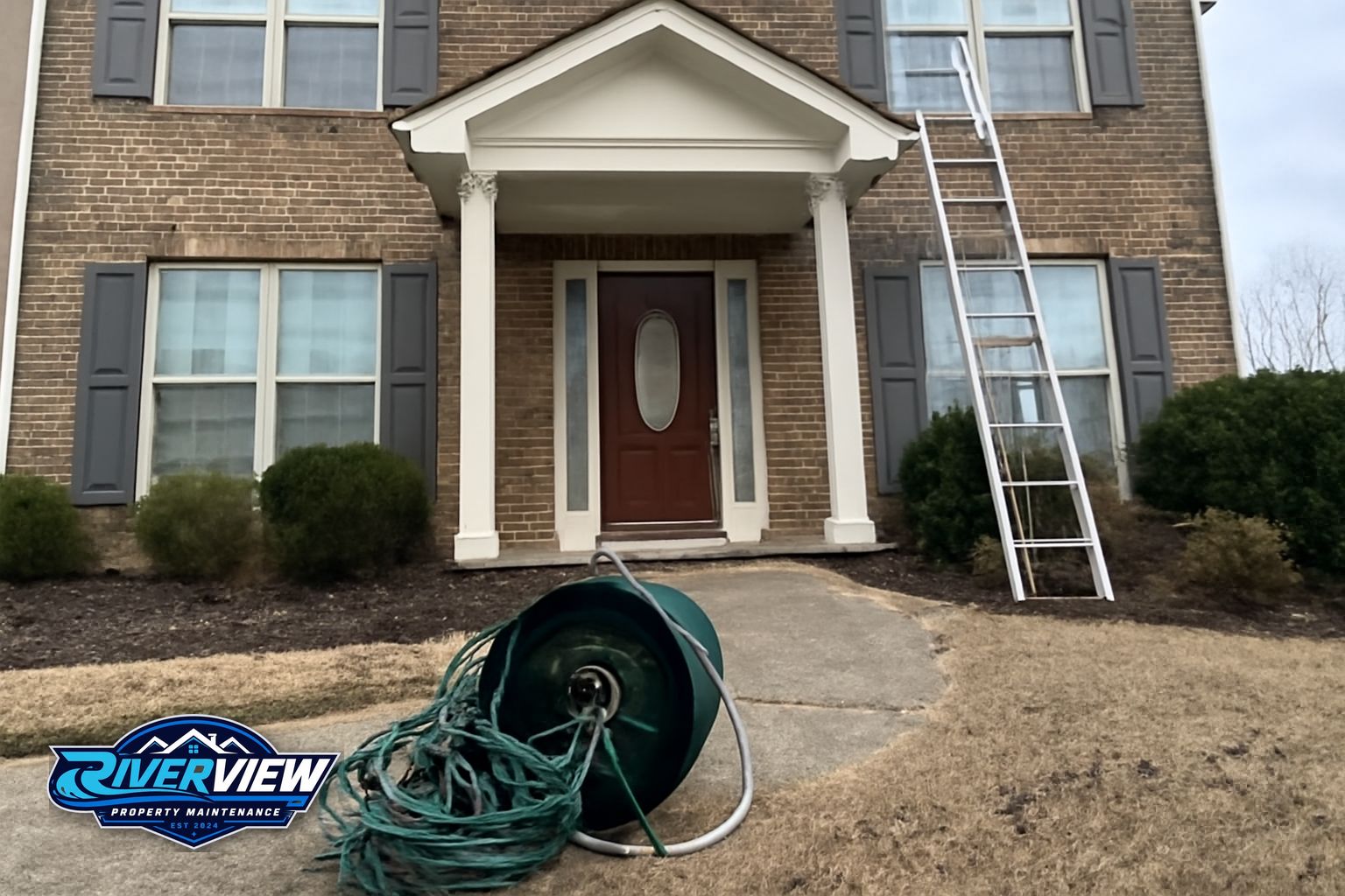 Property access relevant to holiday lighting installation