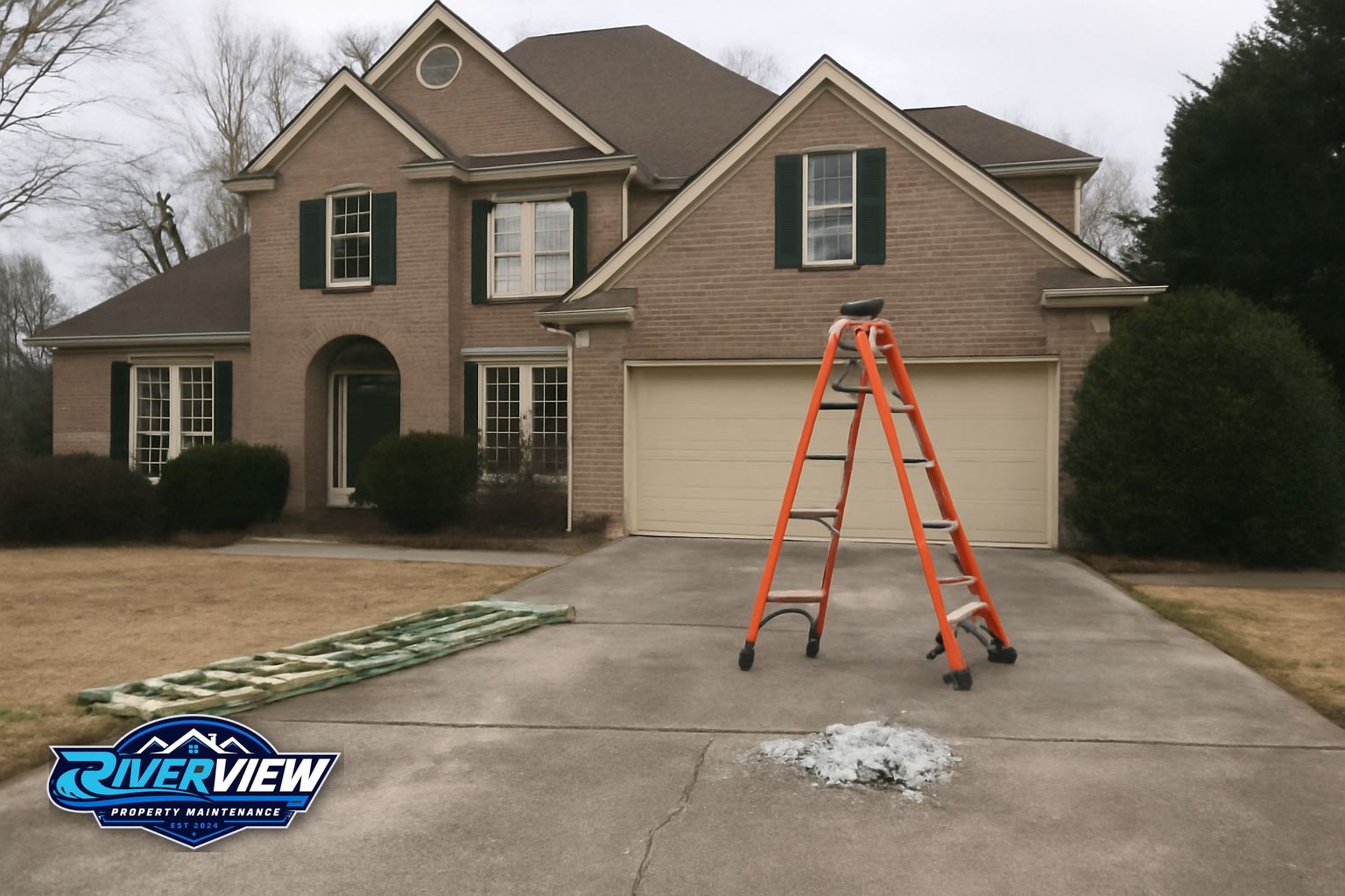 Property access relevant to holiday lighting installation