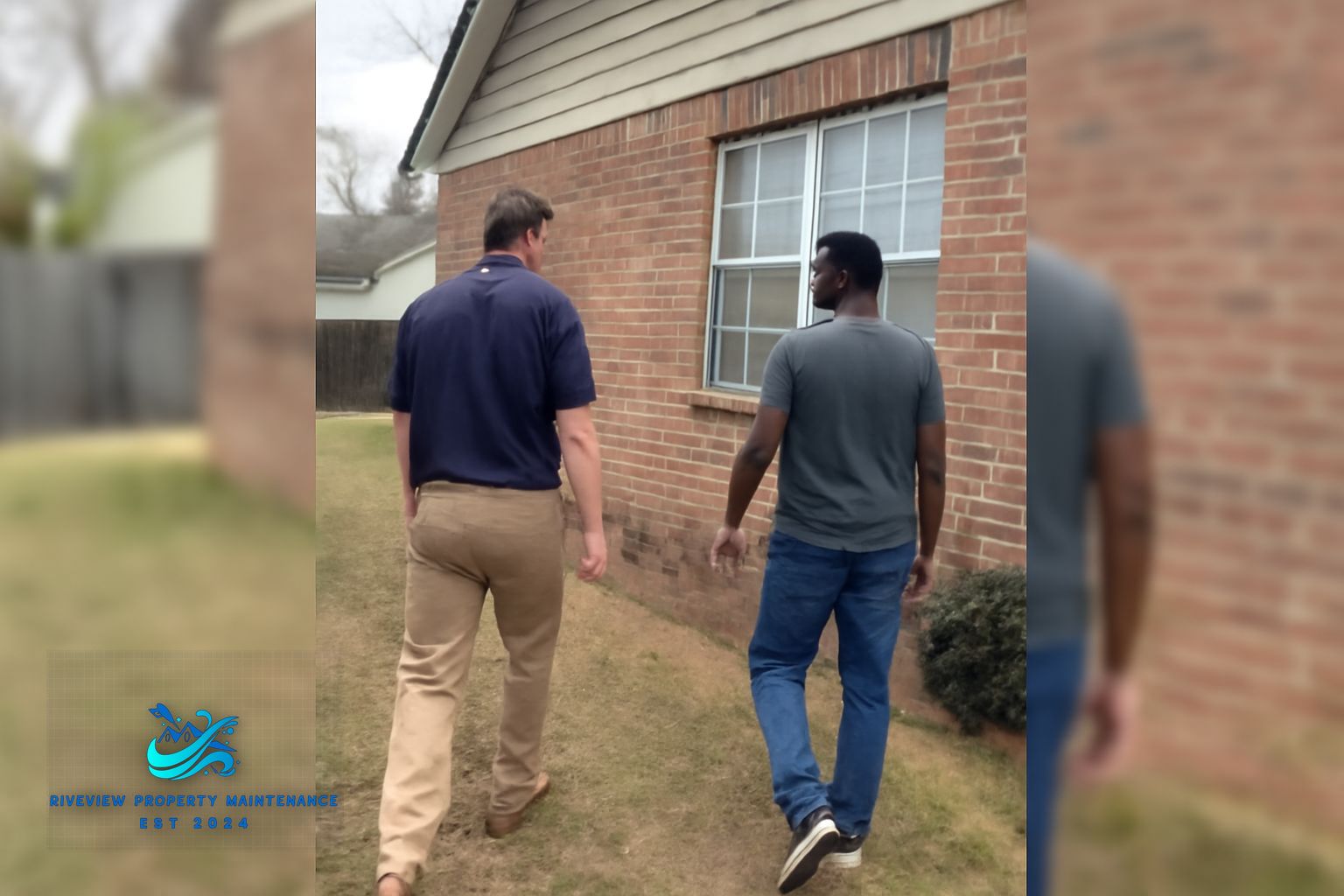 Riverview Property Maintenance technician soft washing a residential roof in Gwinnett County Georgia