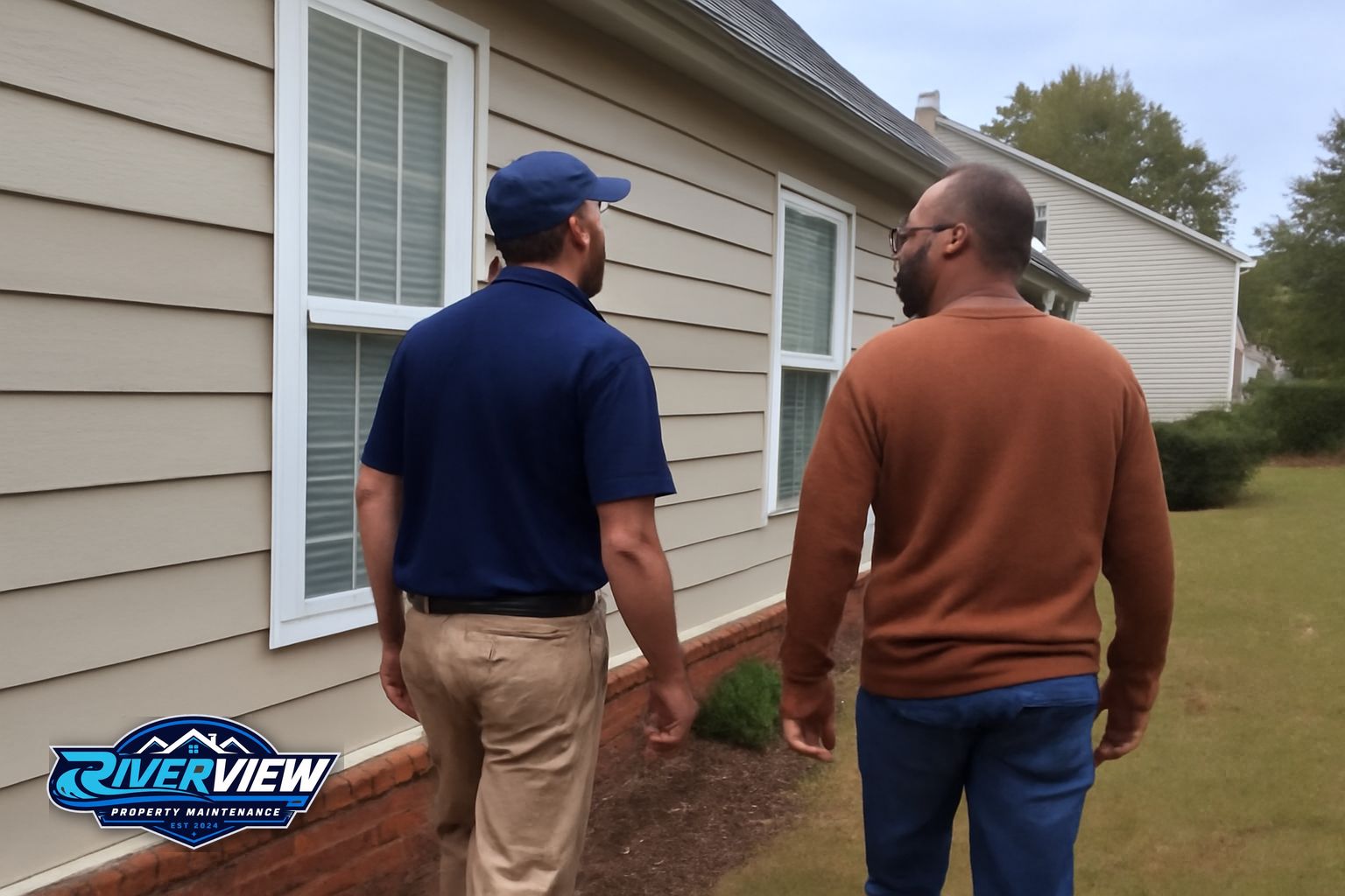 Riverview technician applying soft wash solution to shingles on a Grayson Georgia home