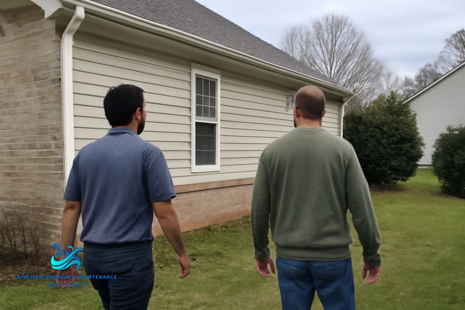 Lawrenceville home roof after professional soft washing, showing clean shingles and no algae streaks