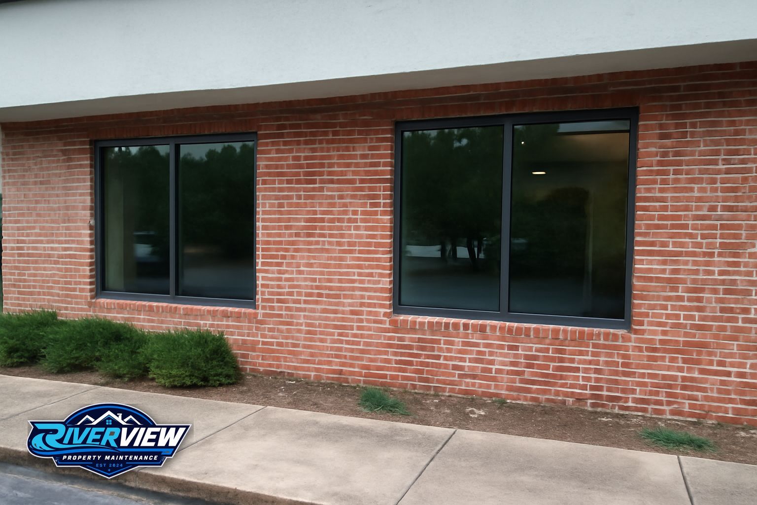 Exterior surface relevant to window cleaning