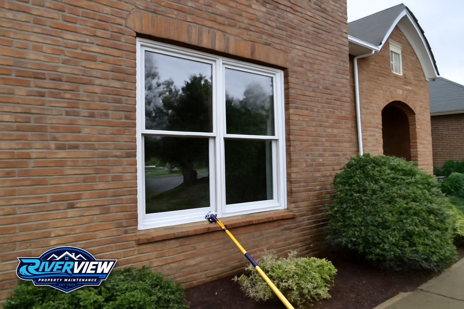 Exterior surface relevant to window cleaning