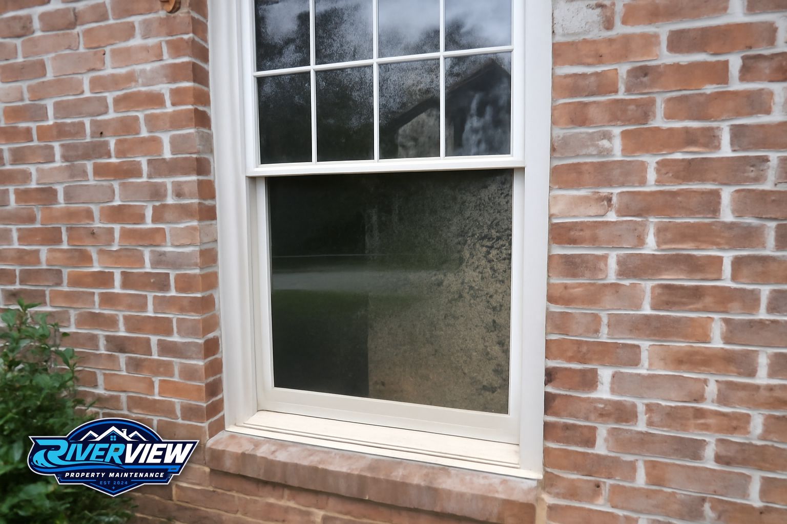 Exterior buildup relevant to window cleaning