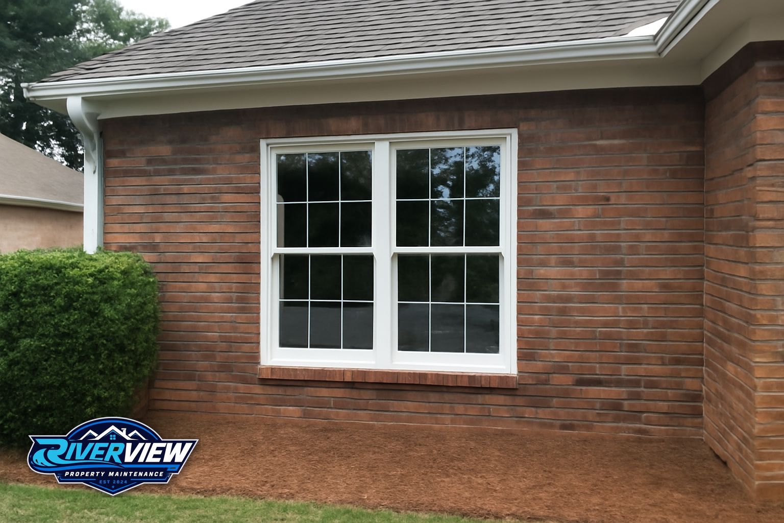 Exterior surface relevant to window cleaning